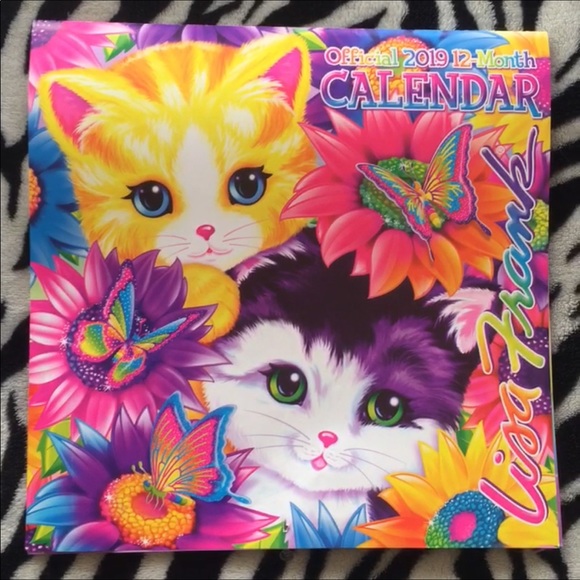 Sold 🌈 Lisa Frank 2019 calendar 🌈 - Picture 2 of 4